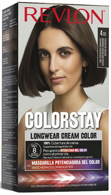 Крем-фарба з окислювачем Revlon Colorstay Longwear Cream Color Cool Dark Chocolate Brown 4.15 165 мл (309970210540) - зображення 1