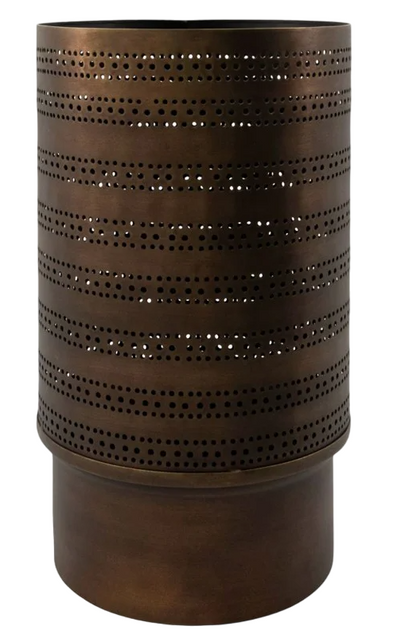 Świecznik House Doctor Mesu Candle holder antyczny brąz (205850944) - obraz 1
