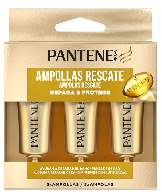 Ampułki do włosów Pantene Pro-V 1 Min Wonder Ampoules 3 szt 15 ml (4015600592479) - obraz 1