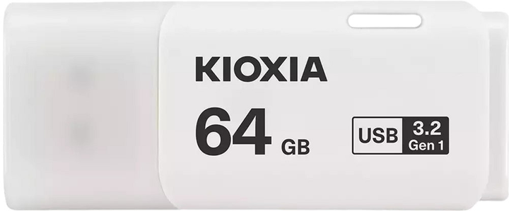 Флеш пам'ять Kioxia TransMemory 64 GB USB 3.2 White (LU301W064G) - зображення 2