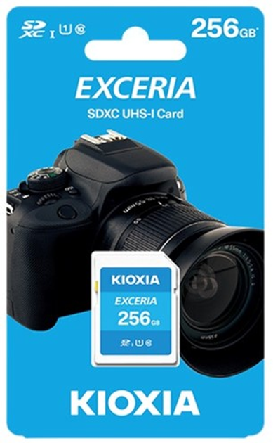 Карта пам'яті Kioxia Exceria SDXC 256 GB Class 10 UHS-I (LNEX1L256GG4) - зображення 2