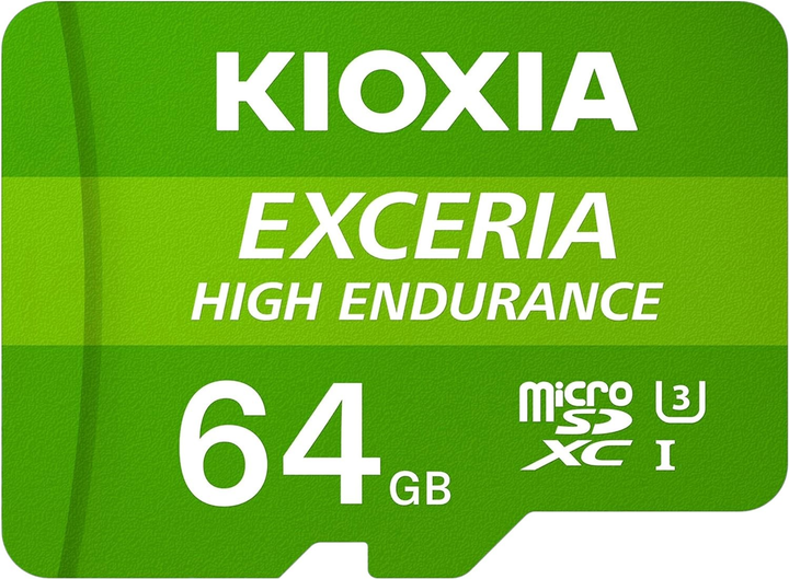 Карта пам'яті Kioxia Exceria High Endurance microSDHC 64 GB (LMHE1G064GG2) - зображення 1