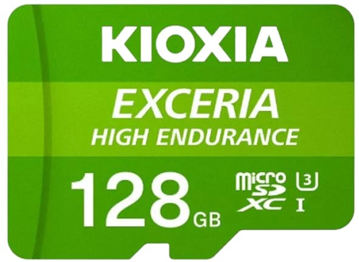Karta pamięci Kioxia Exceria High Endurance microSDXC 128 GB (LMHE1G0128GG2) - obraz 1