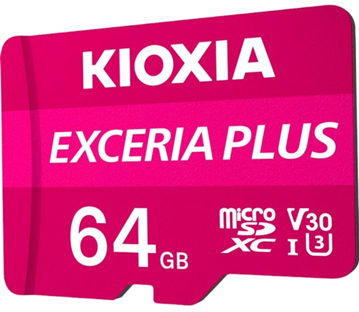 Karta pamięci Kioxia Exceria Plus MicroSDXC 64 GB (LMPL1M064GG2) - obraz 2