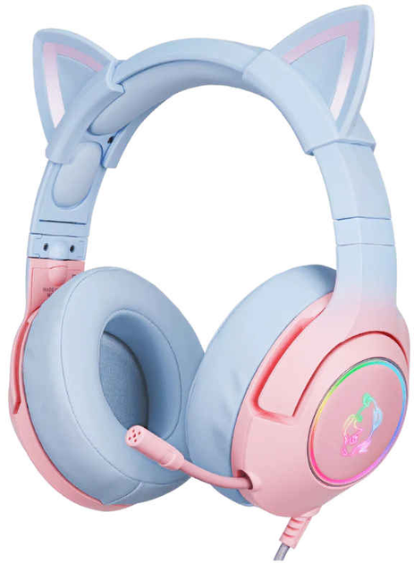 Наушники Onikuma K9 USB Cat Ear Pink blue (ON-K9_CAT/RB) купить в ...