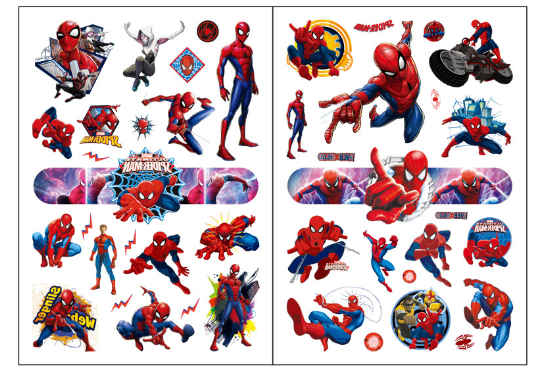 Тимчасові перекладні тату для хлопчика Spiderman супергерої спайдермен 4 аркуші червоний (AN)26292 - Фото 4 Тимчасові перекладні тату для хлопчика Spiderman супергерої спайдермен 4 аркуші червоний (AN)26292 - зображення 4