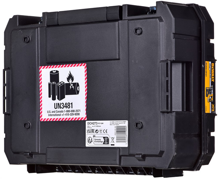 Аккумуляторный перфоратор DeWalt DCH273P2T - изображение 10