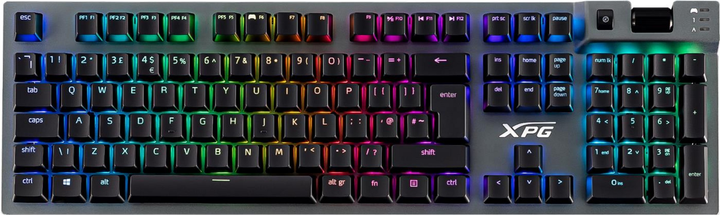 Клавіатура дротова XPG SUMMONER Cherry MX Red UK USB Black (SUMMONER5A-BKCGB) - зображення 2