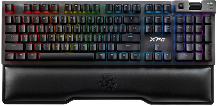 Клавіатура дротова XPG SUMMONER Cherry MX Blue US USB Black (SUMMONER4B-BKCWW) - зображення 1