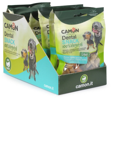 Przysmak dla psów Camon Dental Snack Rope Skarped Bone 5 smaków 80 g (8019808216751) - obraz 2