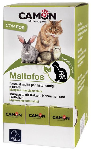 Pasta słodowa dla kotów Camon Maltofos 50 g (8019808135335) - obraz 2