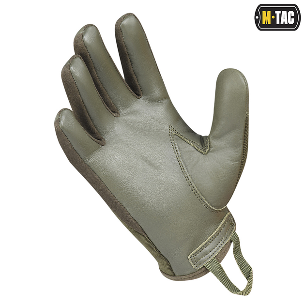 M-Tac рукавички Police Olive S - зображення 2