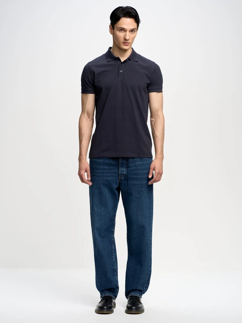 Koszulka polo męska Big Star Markolinos 403 3XL Czarna (5900714654672) - obraz 3