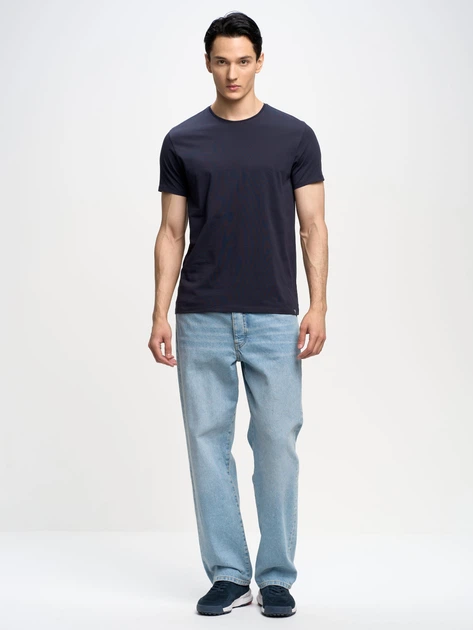 Koszulka męska Big Star Supiclassic 403 L Niebieski (5900714655136) - obraz 3