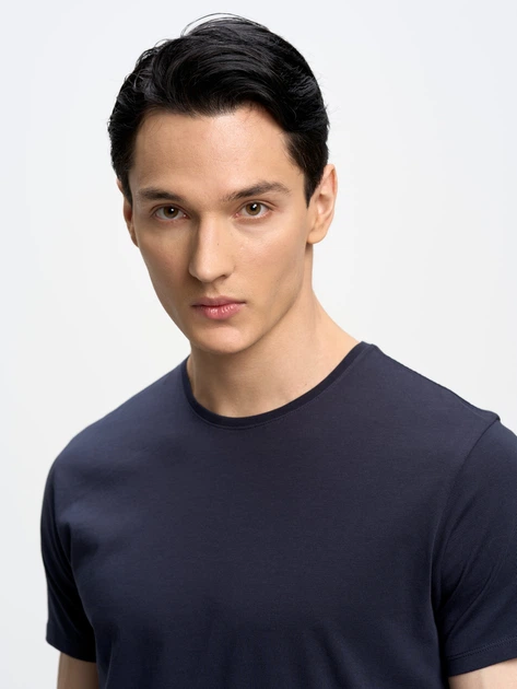 Koszulka męska Big Star Supiclassic 403 L Niebieski (5900714655136) - obraz 4