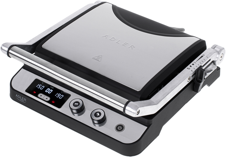 Гриль Adler AD 3059 Stainless steel Black (5903887807937) - зображення 1