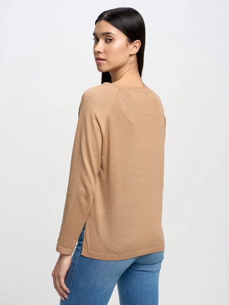 Джемпер жіночий Big Star Airin-802 S/M Коричневий (5900714612580) - зображення 2