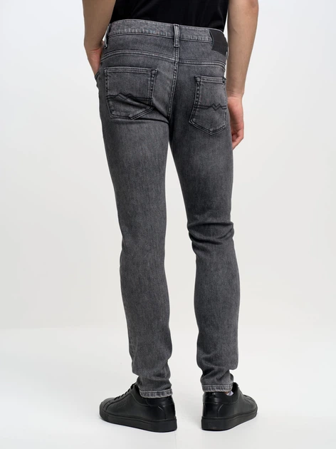 Jeansy slim fit męskie Big Star Deric-993 W30-L32 Szare (5900714628451) - obraz 2
