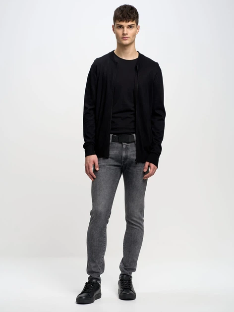 Jeansy slim fit męskie Big Star Deric-993 W34-L32 Szare (5900714628475) - obraz 4