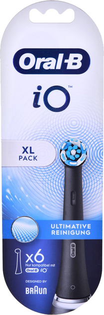 Насадки для електричної зубної щітки Oral-B iO Ultimative Black (6 шт ...