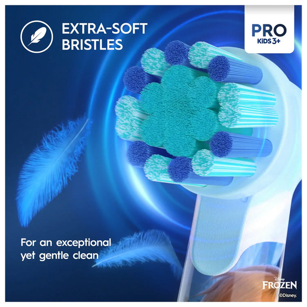 Детская электрическая зубная щетка Oral-B Vitality Pro Kids Frozen (8006540773178) - изображение 3