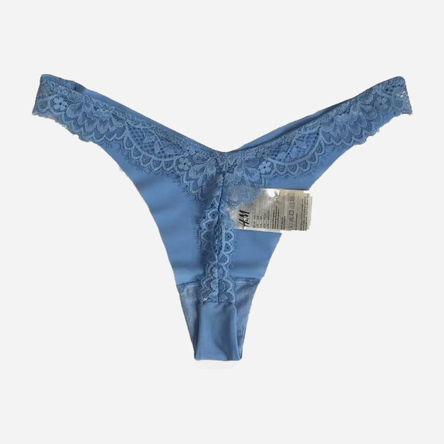 Трусики стринги женские H&M 61177896 XXS Голубые (OS_6666000302731) – в ...