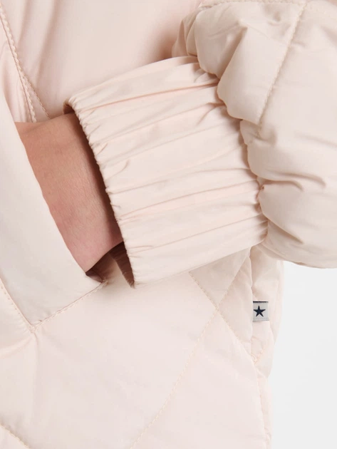 Куртка демісезонна коротка з капюшоном жіноча Big Star Pery-103 M Кремова (5900714713836) - зображення 6