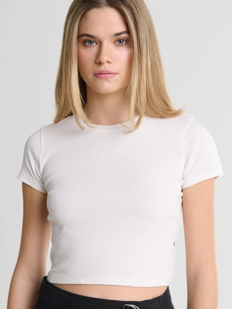 T-shirt damski basic Big Star Riatta-100 M Biały (5900714708849) - obraz 6