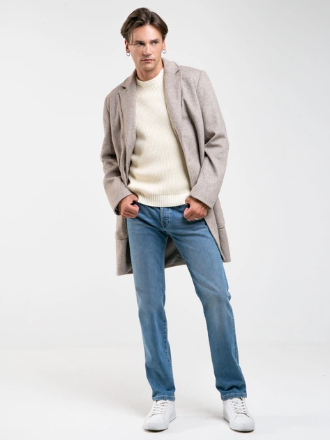 Jeansy regular fit męskie Big Star Ronald-207 W34-L34 Niebieskie (5900714674878) - obraz 5