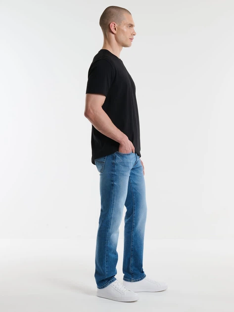 Jeansy regular fit męskie Big Star Terry-350 W29-L30 Niebieskie (5900714704971) - obraz 4