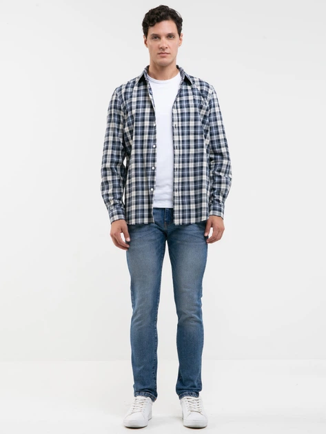 Jeansy slim fit męskie Big Star Terry Slim-331 W36-L36 Niebieskie (5900714675547) - obraz 5