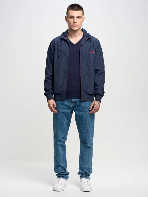 Sweter męski Big Star Vason-403 XL Ciemnoniebieski (5900714650513) - obraz 5