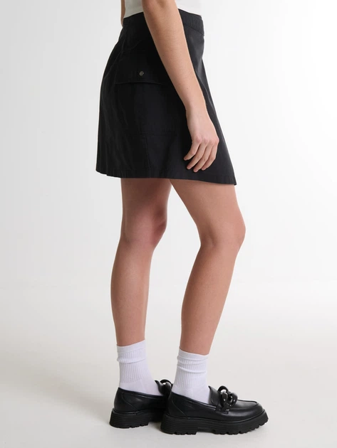Спідниця міні літня жіноча Big Star BRUNILDA S Чорна (5900714707392) - зображення 3