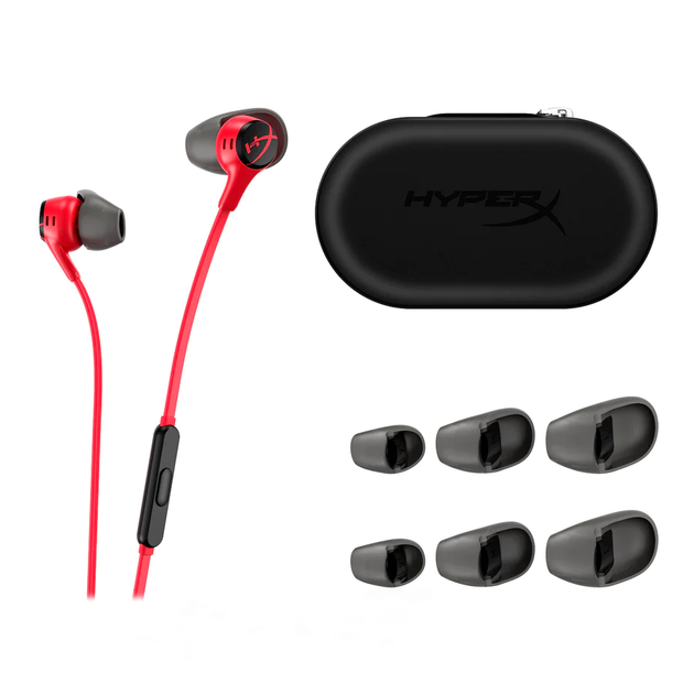Гарнітура HyperX Cloud Earbuds II 3.5 мм Red (705L8AA) - изображение 5