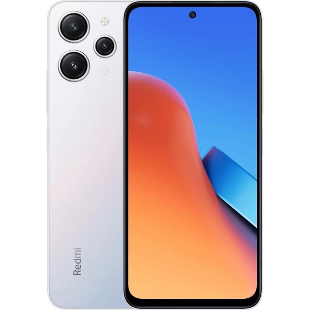 Смартфон Xiaomi Redmi 12 4/128Gb NFC Polar Silver Europe - Фото 1 Смартфон Xiaomi Redmi 12 4/128Gb NFC Polar Silver Europe - зображення 1