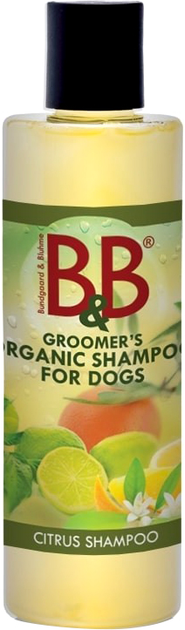 Szampon cytrusowy dla psów B&B Organic 250 ml (5711746001088) - obraz 1
