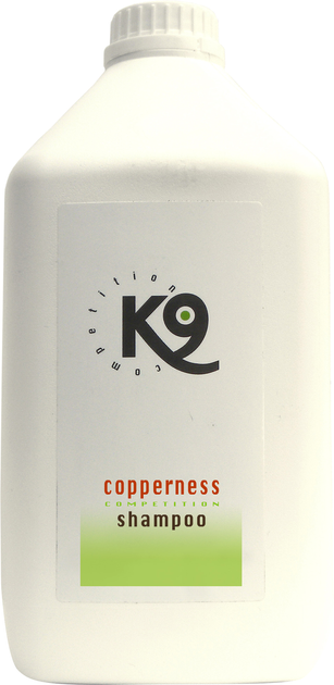 Szampon do intensywnej pielęgnacji sierści psów K9 Competition Shampoo Copperness Aloe Vera 2.7 l (7350022453340) - obraz 1