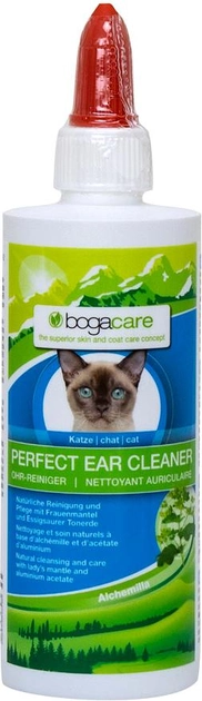 Засіб для очищення вух для котів Bogar Bogacare Perfect Ear Cleaner Cat 125 мл (7640118832495) - зображення 1