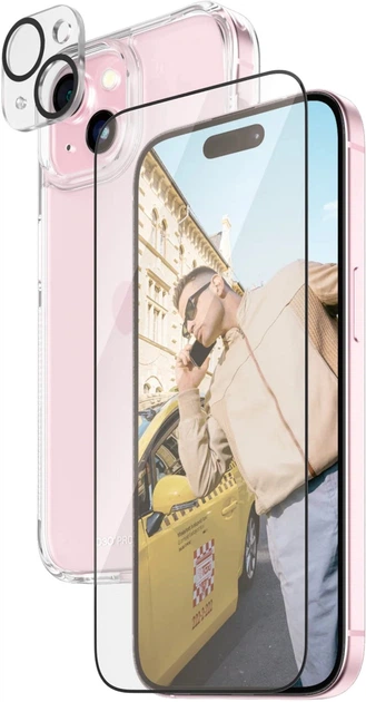 Комплект панель + стекло Panzer Glass 3-in-1 Ultra-Wide Fit