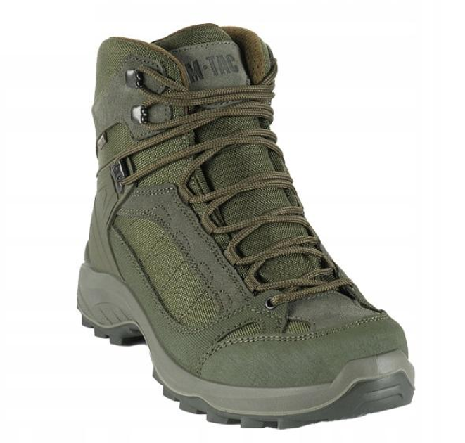 Високі трекінгові черевики M-Tac Осінньо-зимове взуття 43 Зелені (Alop) - зображення 2