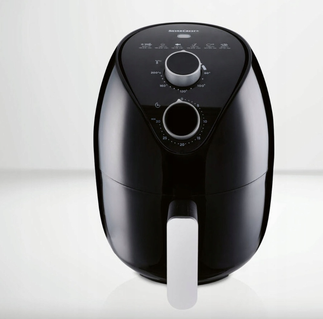 Фритюрниця air fryer SILVERCREST SHLF 1000 A2 - Фото 3 Фритюрниця air fryer SILVERCREST SHLF 1000 A2 - изображение 3