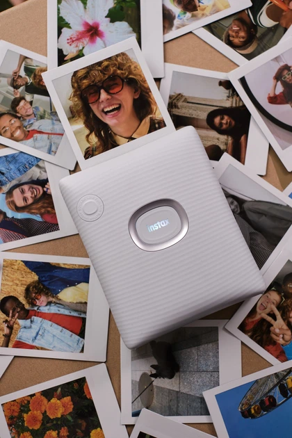 Drukarka fotograficzna Fujifilm Instax LINK SQ WHITE EX D White (4547410487671) - obraz 10