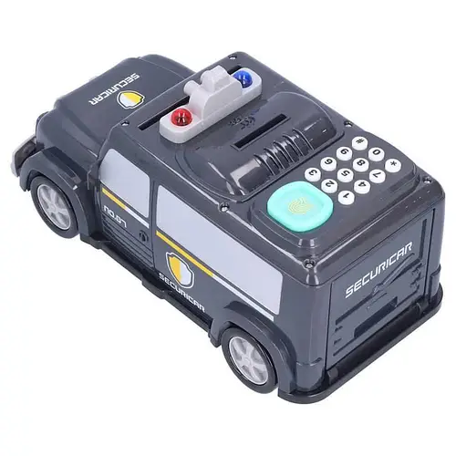 Детская копилка OPT-TOP электронная с паролем Машина Money Transporter 27х14х13 см (1756375622) - изображение 4