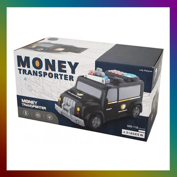 Детская копилка OPT-TOP электронная с паролем Машина Money Transporter 27х14х13 см (1756375622) - изображение 5