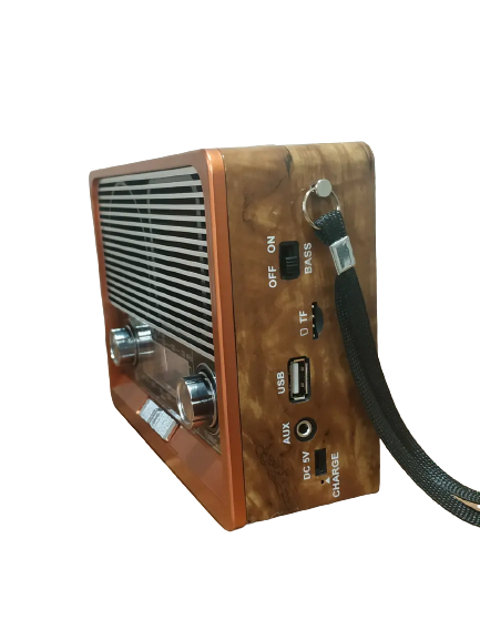 Радиоприемник на аккумуляторе Everton RT-306 FM/AM/SW/Bluetooth/USB с фонариком - Фото 4 Радиоприемник на аккумуляторе Everton RT-306 FM/AM/SW/Bluetooth/USB с фонариком - изображение 4