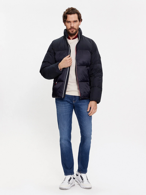 Kurtka jesienna męska Tommy Hilfiger MW0MW27682-DW5 M Granatowa (8720641415491) - obraz 3