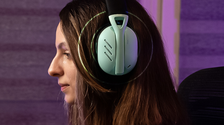 Bluetooth-гарнитура Hator Hyperpunk 2 Wireless Tri-mode Black/Mint (HTA-858) - изображение 10