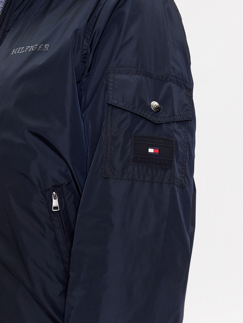Вітровка чоловіча Tommy Hilfiger MW0MW31640-DW5 M Синя (8720644122273) - зображення 6