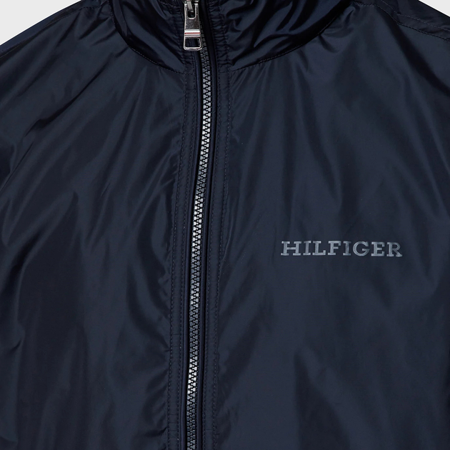 Вітровка чоловіча Tommy Hilfiger MW0MW31640-DW5 S Синя (8720644121764) - зображення 10