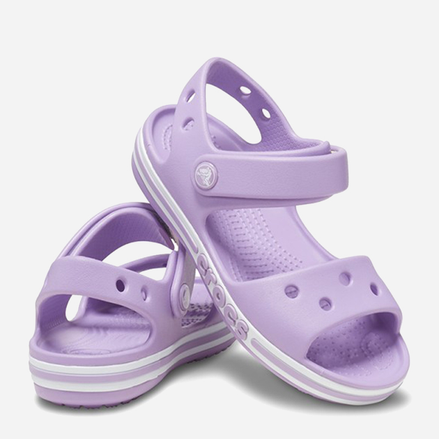 Дитячі сандалії для дівчинки Crocs 205400-5PR 23-24 (C7) Світло-фіолетові (196265541966) - зображення 2